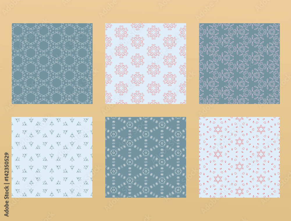 Vector icon of fabric pattern