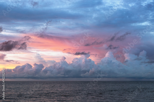 Colorful clouds