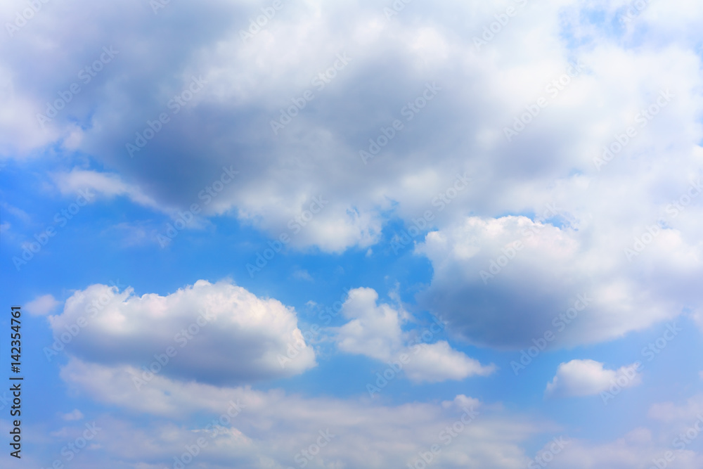 White clouds and blue sky background White clouds and blue sky background
