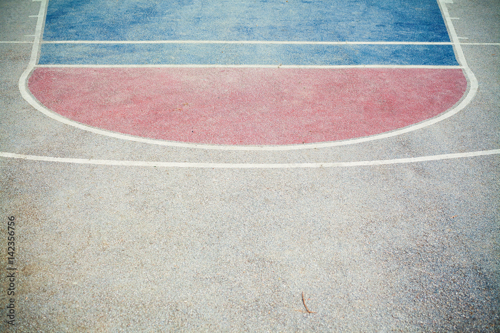 Basketball Courtyard Asphalt