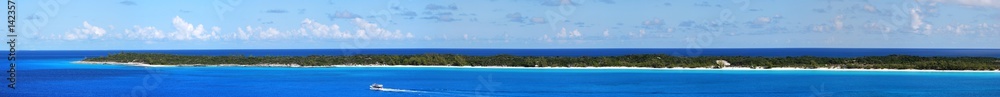 Caribbean Island Panorama