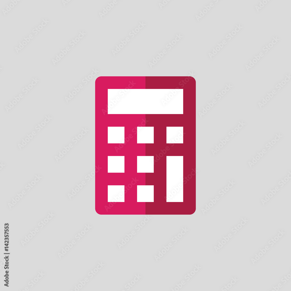calculator icon flat design calculator icon flat design
