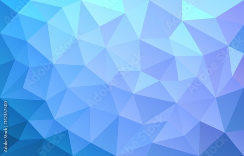 Blue crystal wallpaper