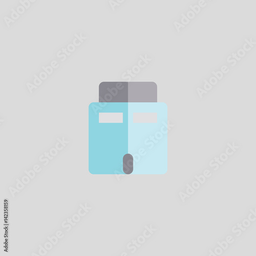 bulding icon flat design