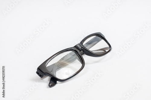 Eyeglasses isolated on white.