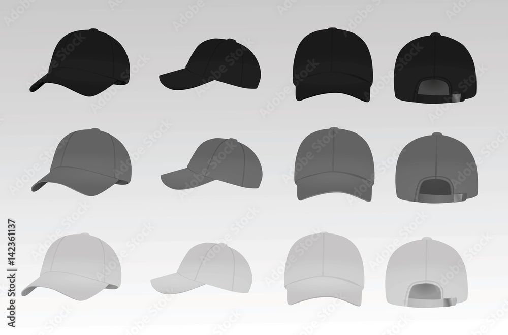 Baseball cap vector