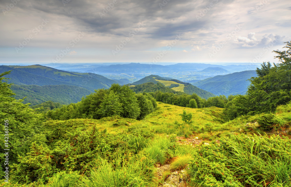 Fototapeta premium Beautiful mountain landscape
