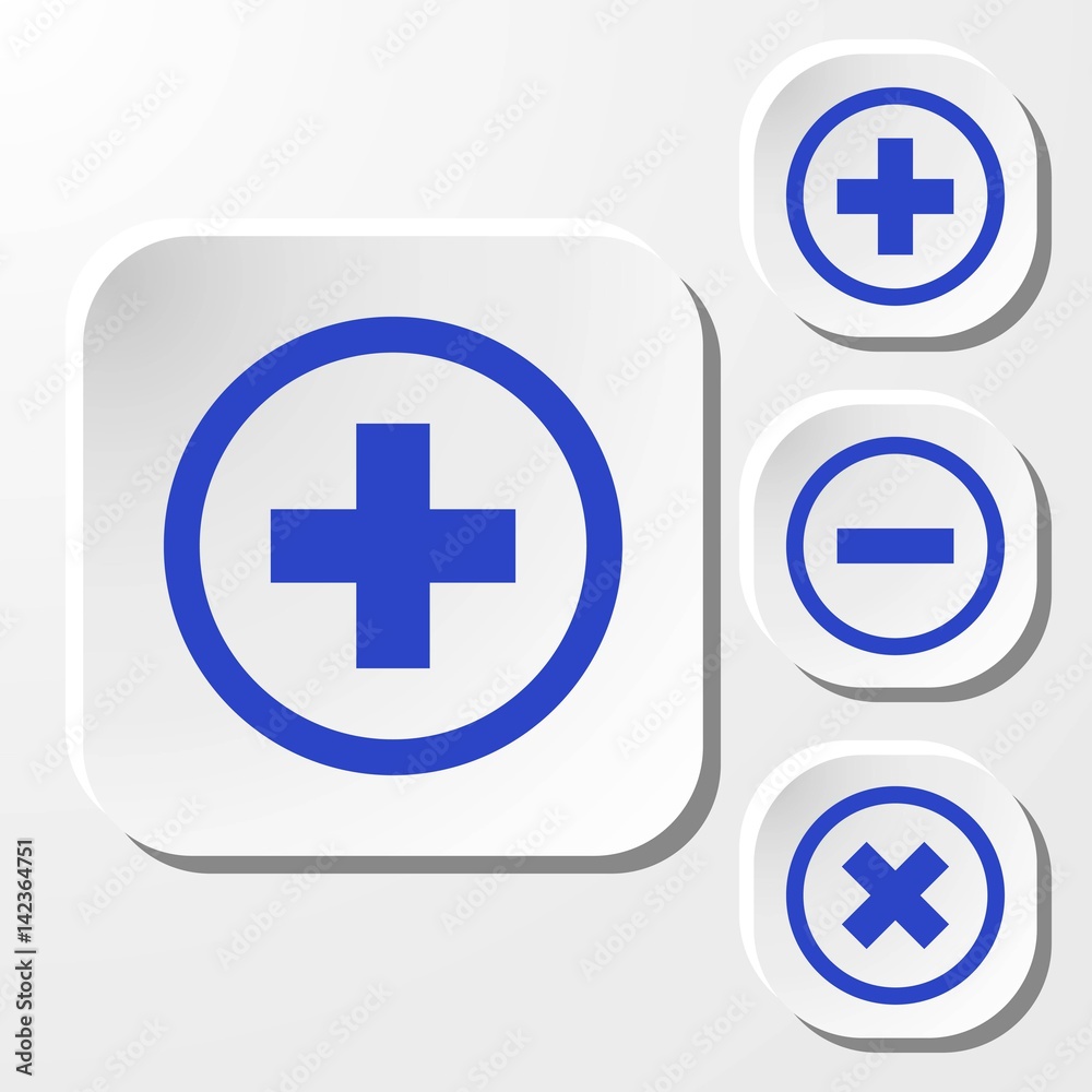 plus icon stock vector illustration flat design plus icon stock vector illustration flat design