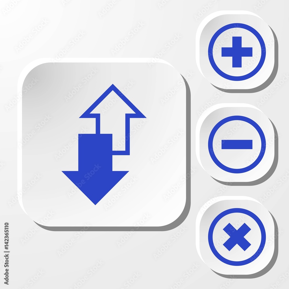 arrow icon stock vector illustration flat design arrow icon stock vector illustration flat design