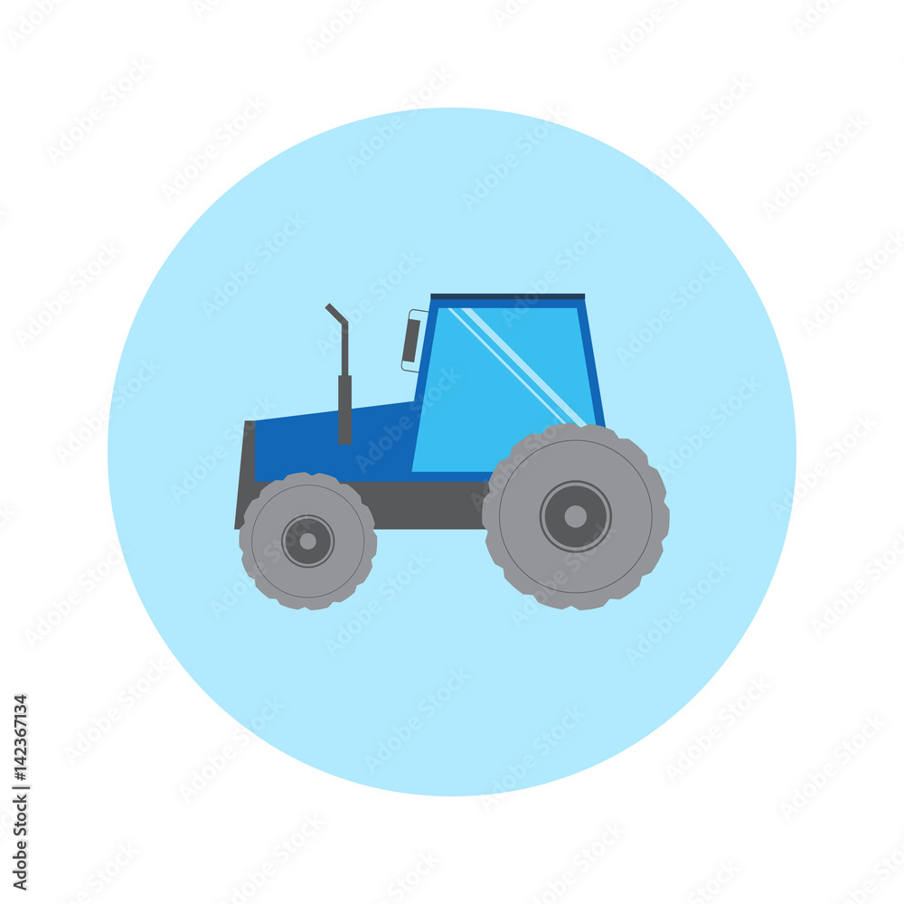 Tractor illustration Tractor illustration