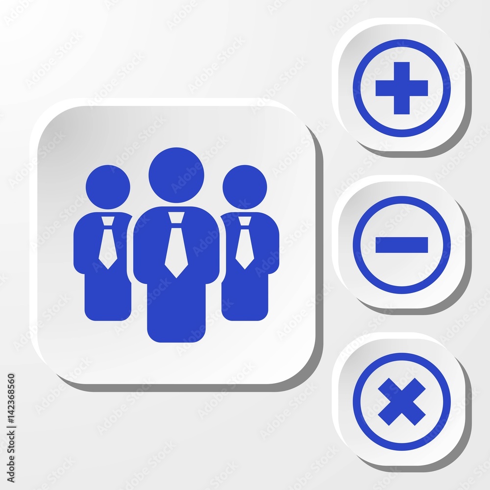 Man icon stock vector illustration flat design Man icon stock vector illustration flat design