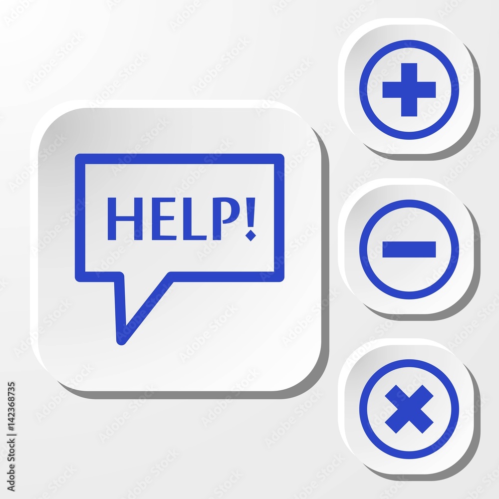 help icon stock vector illustration flat design help icon stock vector illustration flat design