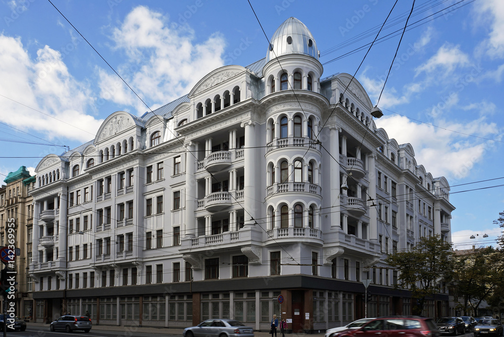 Former KGB building in Riga