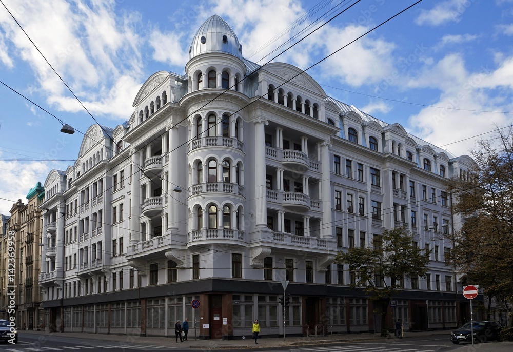 Former KGB building in Riga