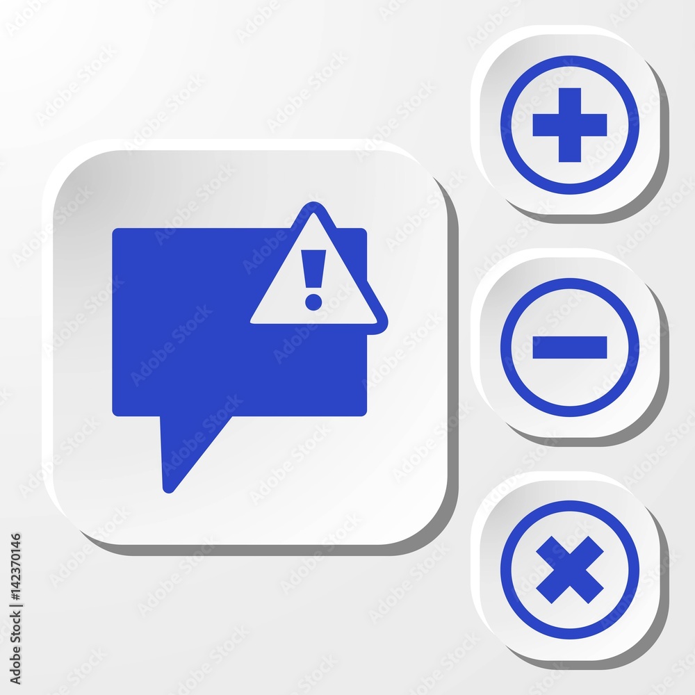 alert icon stock vector illustration flat design alert icon stock vector illustration flat design