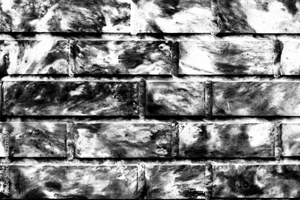 Obraz premium Brick texture with scratches and cracks