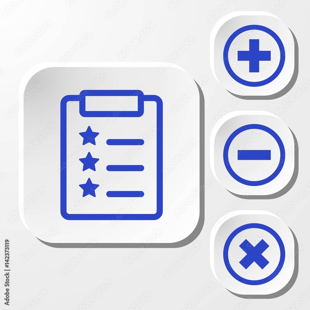 checklist icon stock vector illustration flat design checklist icon stock vector illustration flat design