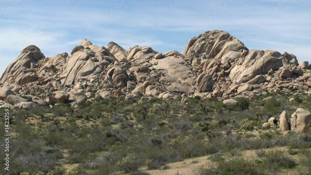 Zoom Out - Scenic Rock Formations - Mojave National Preserve Zoom Out - Scenic Rock Formations - Mojave National Preserve
