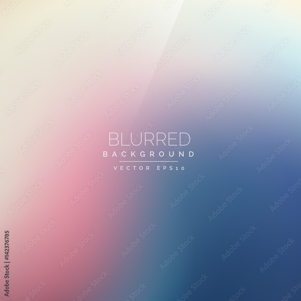 colorful vector blurred background