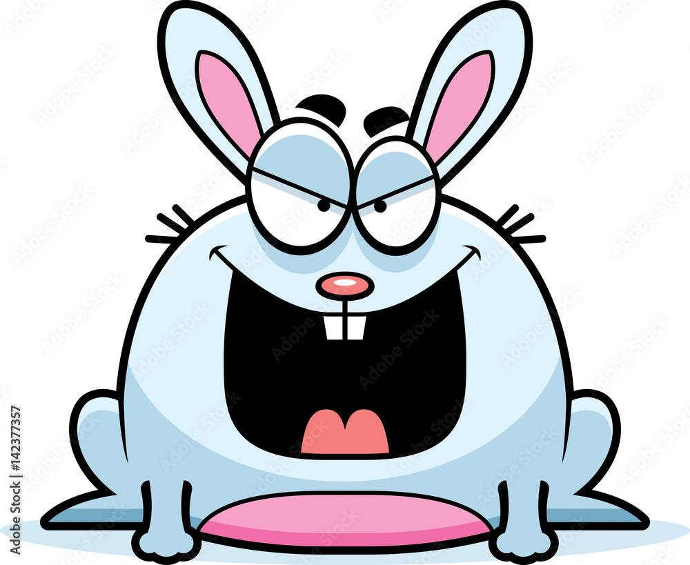 Fototapeta premium Sinister Little Rabbit