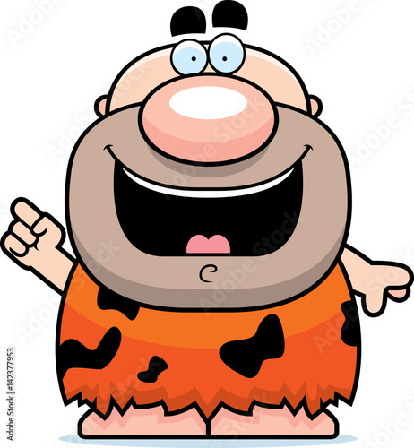 Cartoon Caveman Idea