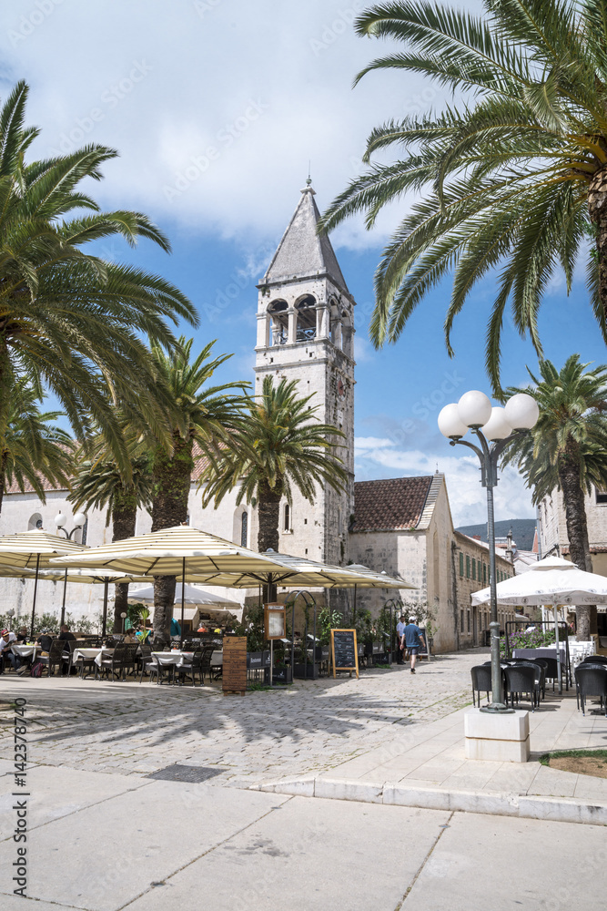 Beautiful Trogir, Croatia - editorial use only