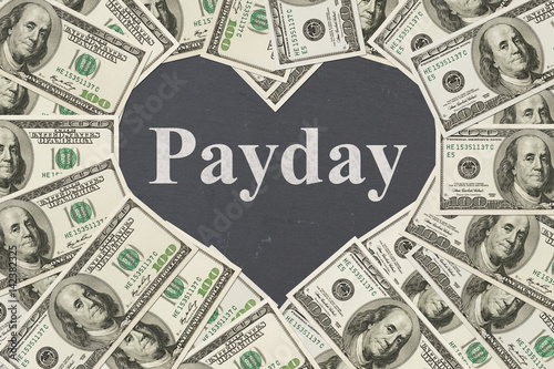 The love payday message photo