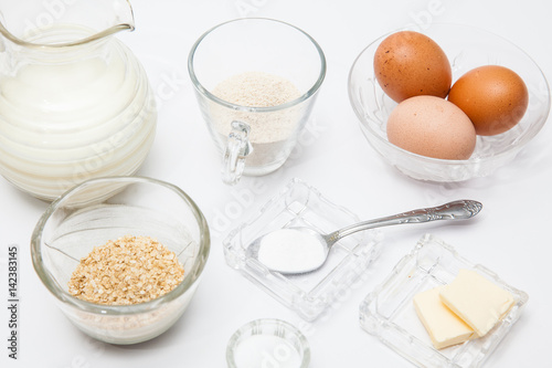 Quinoa crepes preparation : Ingredients to prepare crepes