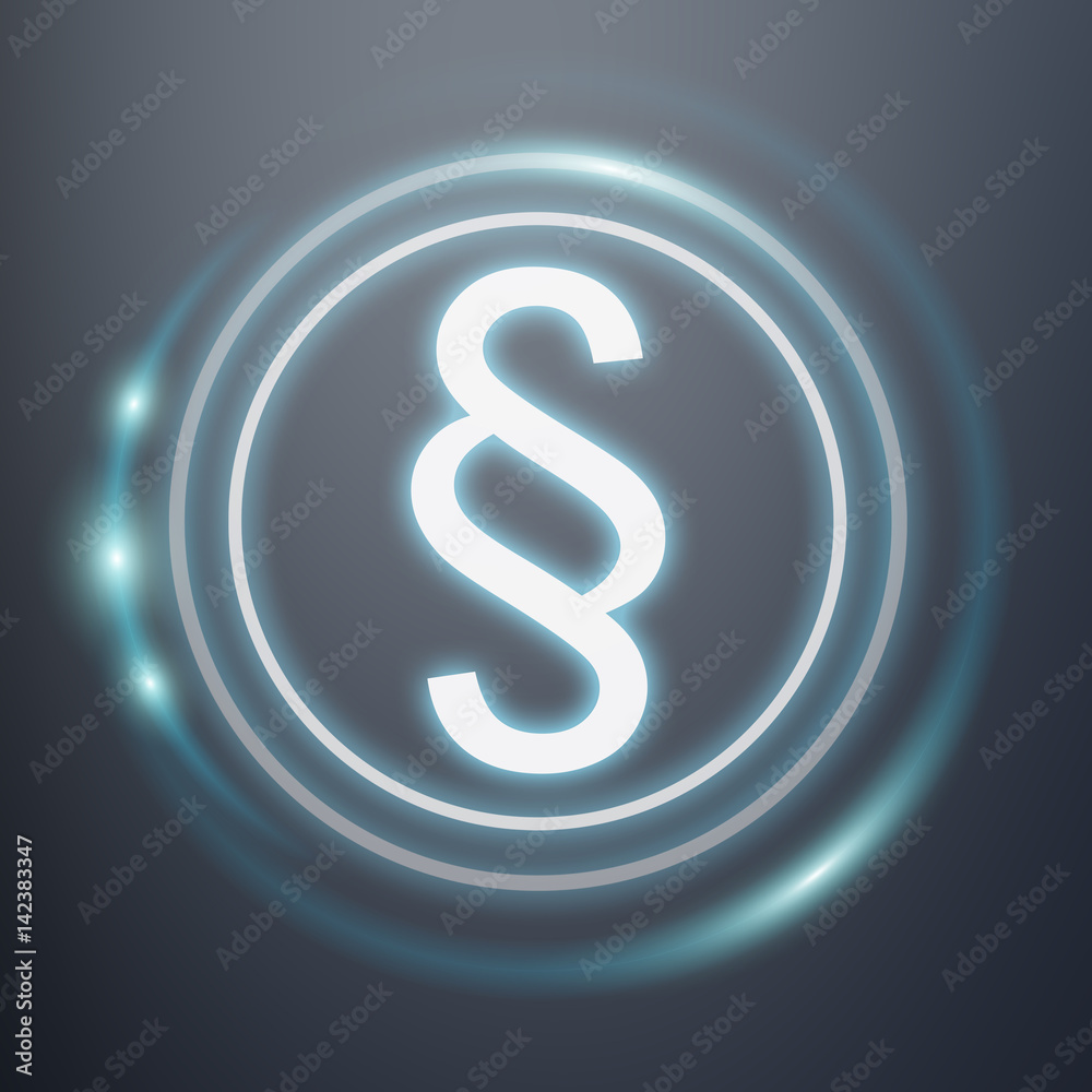 Law protection right icons 3D rendering Law protection right icons 3D rendering