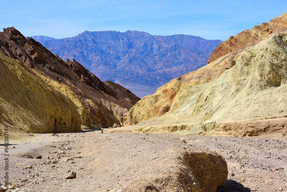 Magnificent Mountainous Landscape in Death Valley