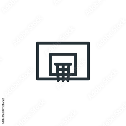Basketball vector icon photo