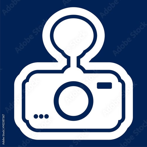Car digital video recorder, camera icon