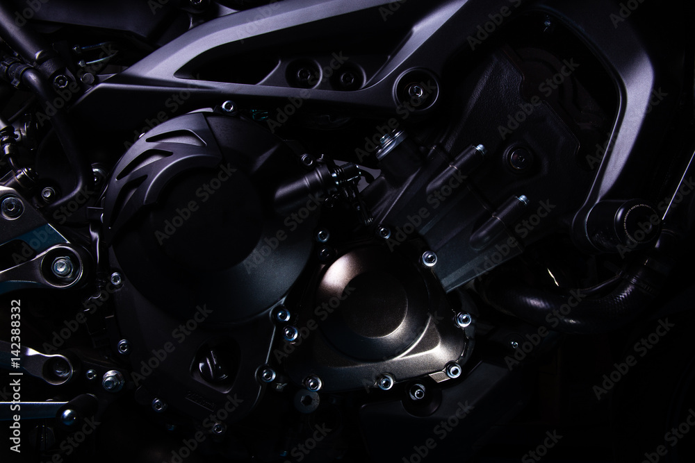 Obraz premium silnik motocykla
