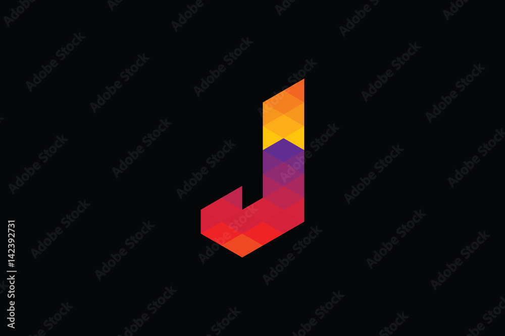 Media Creative Studio Letter J Logo Vector Media Creative Studio Letter J Logo Vector