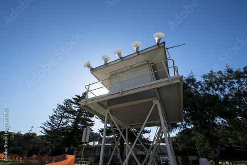 Life guard tower in Sydney
