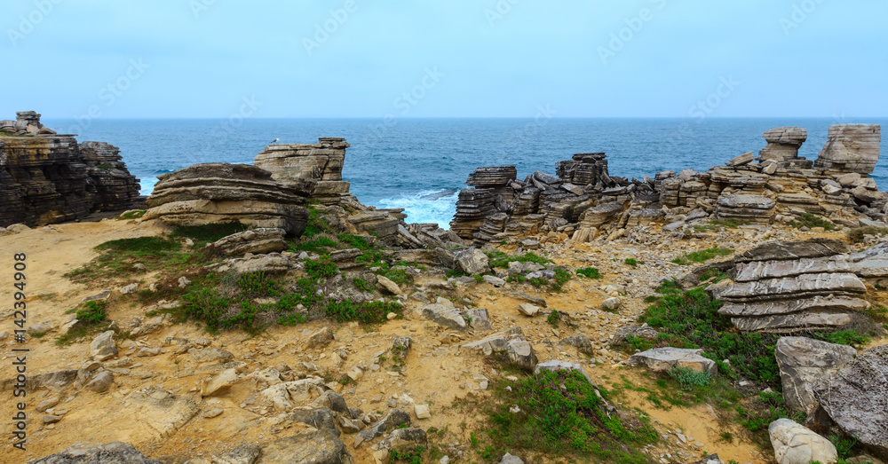 Atlantic rocky coast (Portugal).