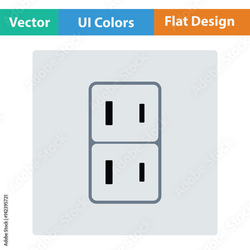 Japan electrical socket icon