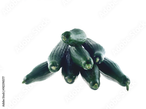 green cucumbers