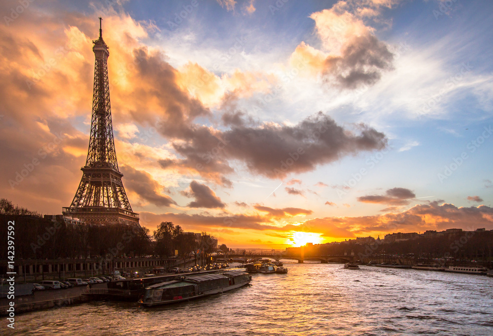 Obraz premium Eiffel Tower, Paris