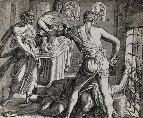 Fotografie Beheading of St