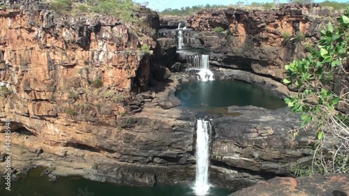 Mitchell Falls in the Kimberleys Region in Western Australia