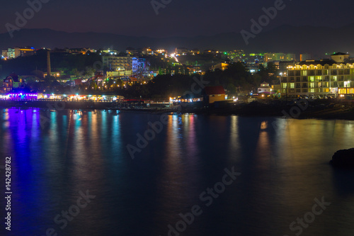 Night view of the waterfront © maximys15