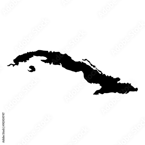 Map of Cuba