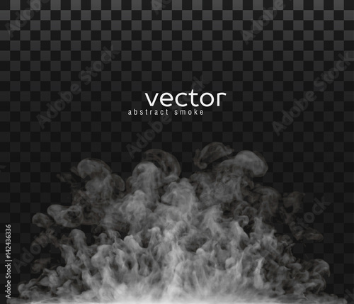 Vector illustration of smoke.