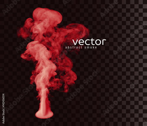 Vector illustration of smoke.