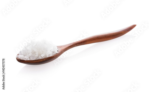 Salt in a spoon
