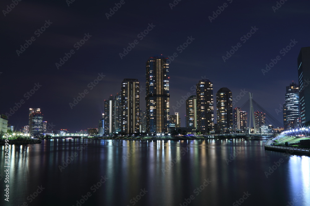 Tokyo night view