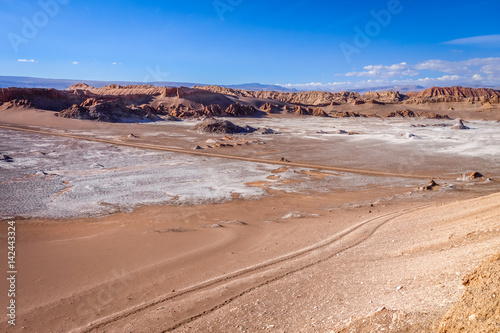 Valle de la Luna in San Pedro de Atacama, Chile