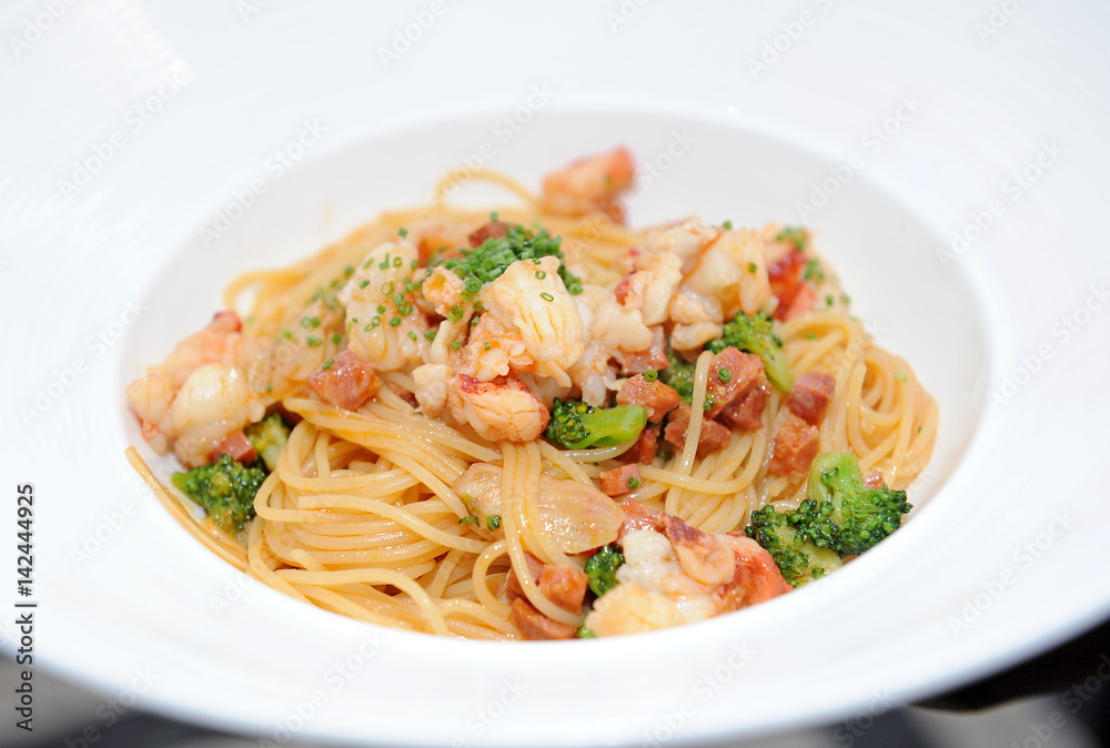 pasta with shrimp