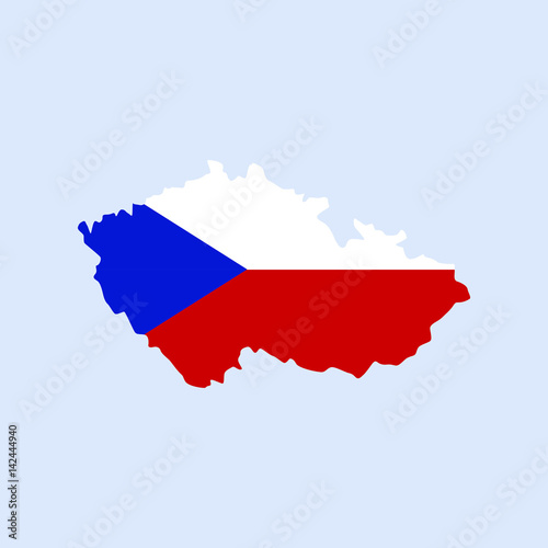 Map of Czech Republic